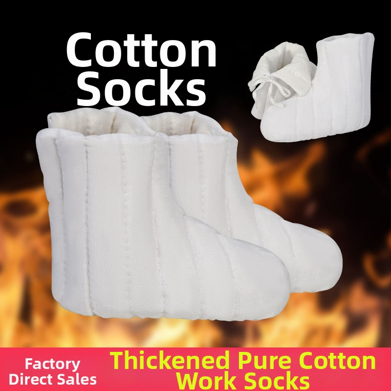 Rudarske pamučne čarape za podzemne hladne uvjete — toplina i zaštita stopala