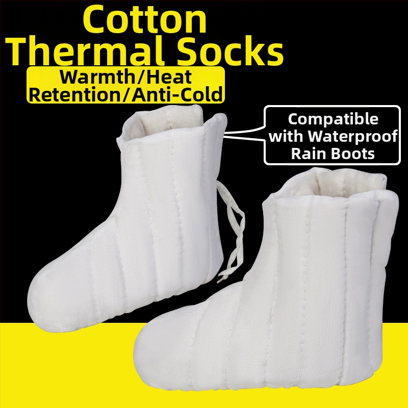 Rudarske pamučne čarape za podzemne hladne uvjete — toplina i zaštita stopala