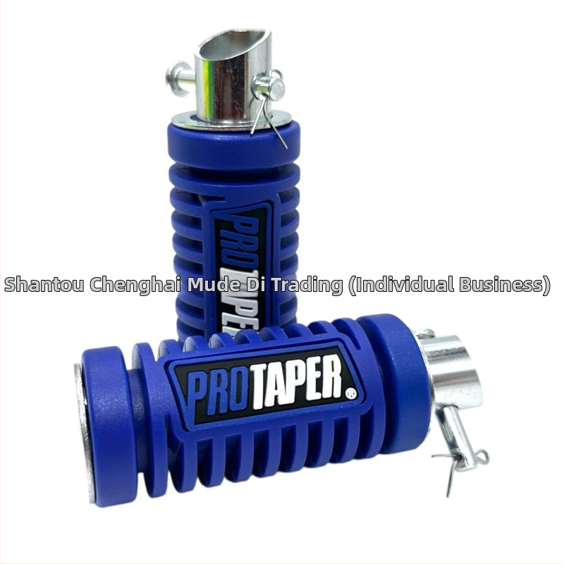 Set pedálov na motocykli: predný a zadný, gumový materiál, galvanizovaný povrch, univerzálna kompatibilita — Mdd