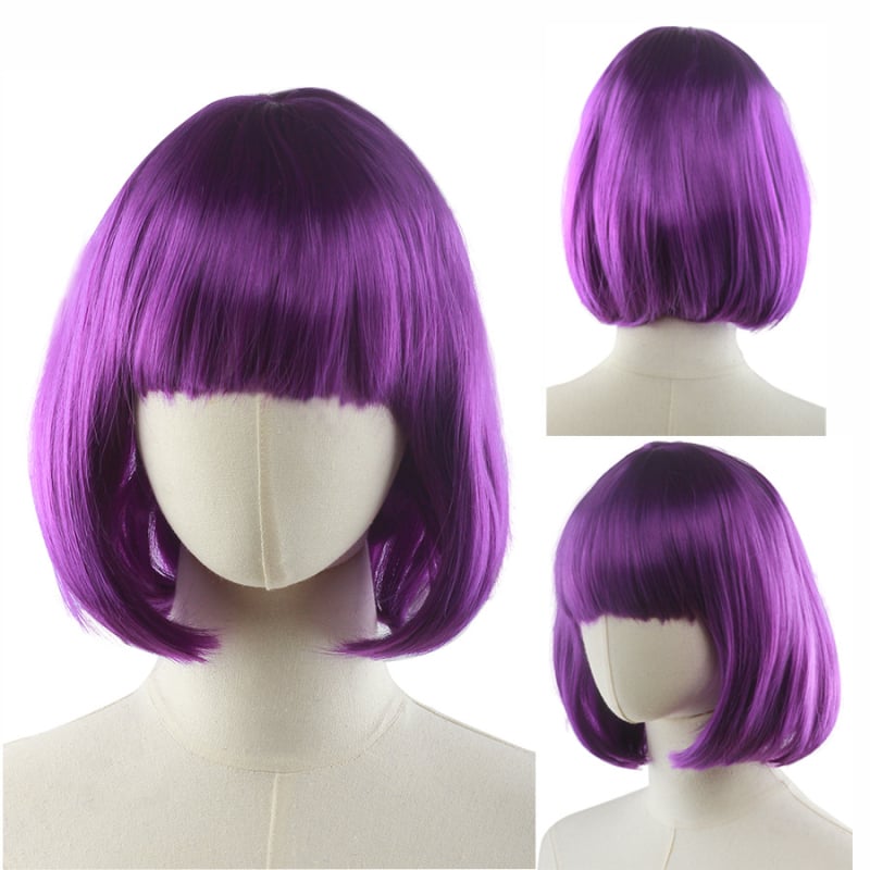 Nylon kratka ravna perika, model 1177A, visokotemperaturna žica