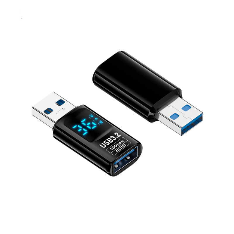 Adaptor USB cu afișaj digital pentru tensiune, curent și putere – Tanigawa Adapter-usb digital display, universal OTG compatibil
