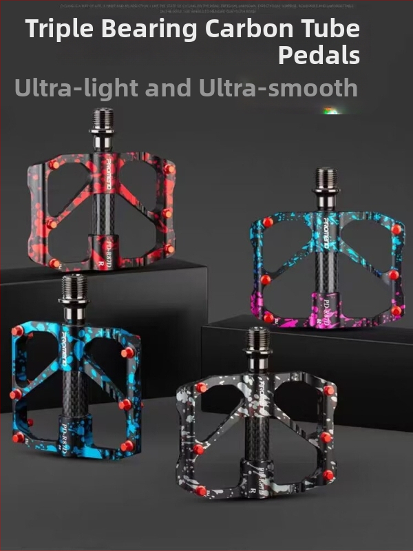 Peda na bicykel, 3-tich ložiskový dizajn, CNC obrábanie, konštrukcia z hliníkovej zliatiny a chróm-molybdénovej ocele, model M86DR87D