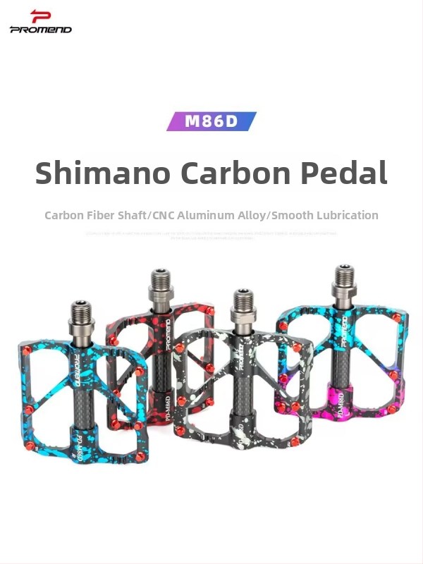 Peda na bicykel, 3-tich ložiskový dizajn, CNC obrábanie, konštrukcia z hliníkovej zliatiny a chróm-molybdénovej ocele, model M86DR87D