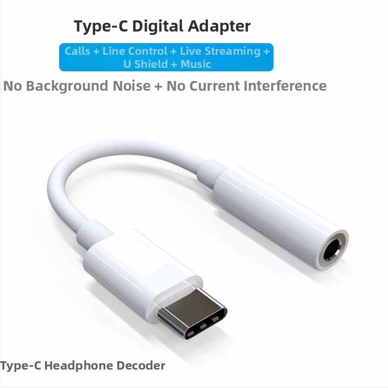 Type-C slúchadlový adaptér 3,5 mm na USB-C, model A, kompatibilné s Apple zariadeniami
