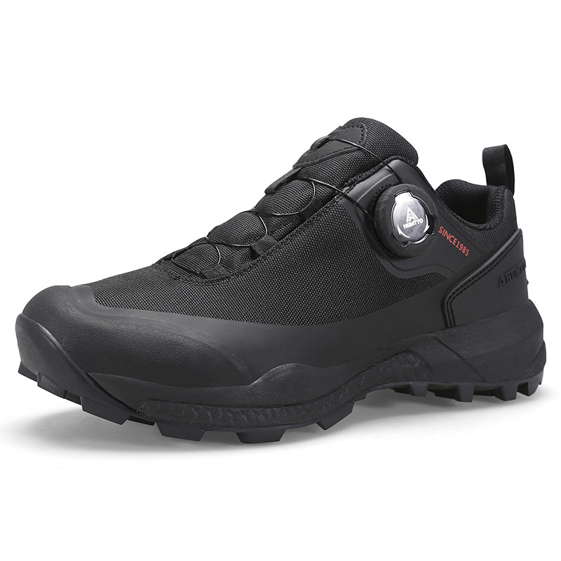 Хайкинг обувки с висок връх, горна част от плат, EVA междинна подметка, гумена подметка устойчива на износване, противохлъзваща