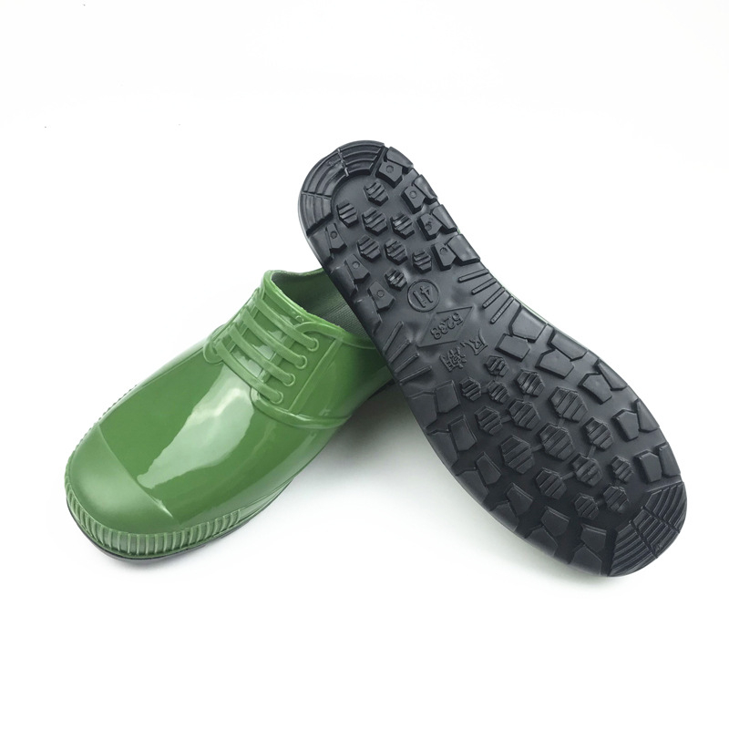 Muške kišne čizme Vodootporne Protuklizne Slip-on Niski vrh (Četiri sezone)