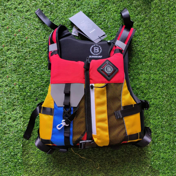 Професионална риболовна жилетка с висока плавучност, преносима и демонтираща се, многофункционална в стил корейски за риболов; бързосъхнеща, дишаща, водоустойчива, износоустойчива и влагоотводяща