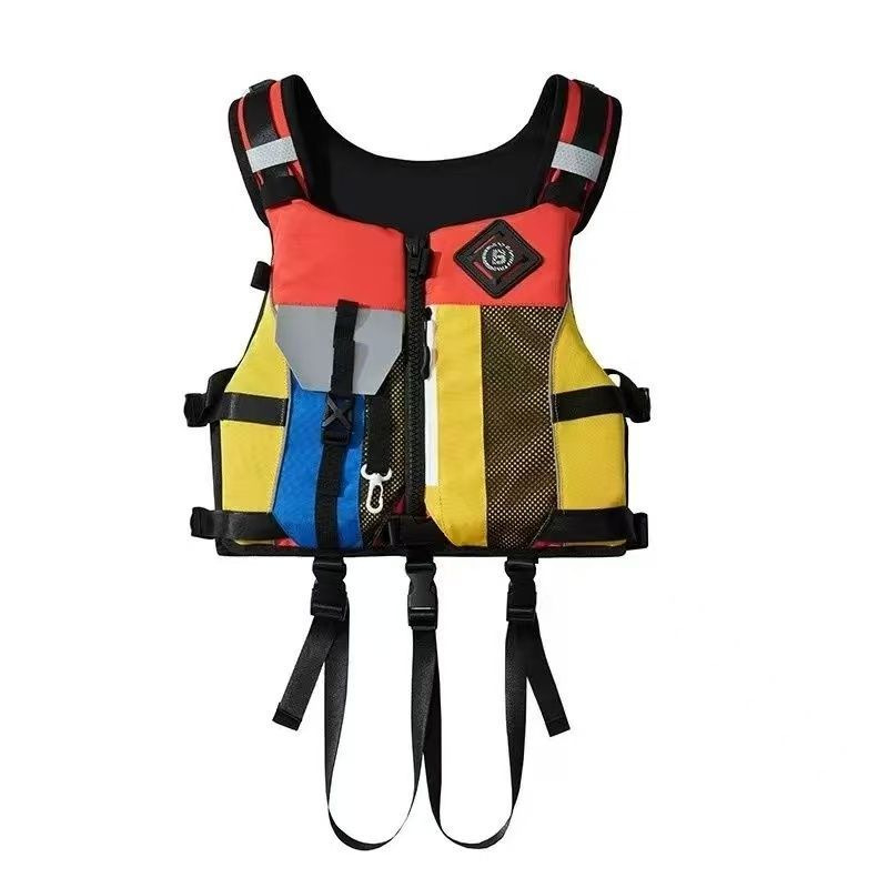 Професионална риболовна жилетка с висока плавучност, преносима и демонтираща се, многофункционална в стил корейски за риболов; бързосъхнеща, дишаща, водоустойчива, износоустойчива и влагоотводяща