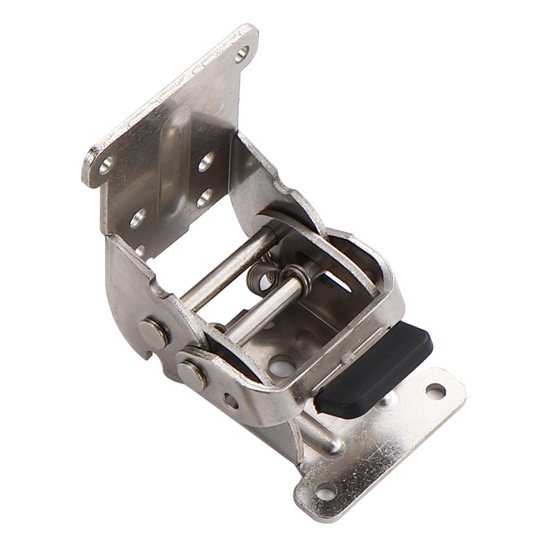 Панта за сгъване за маси — самозатягаща се 0/90/180° сгъвка, студено валцована стомана, пресоване и електроплакиране