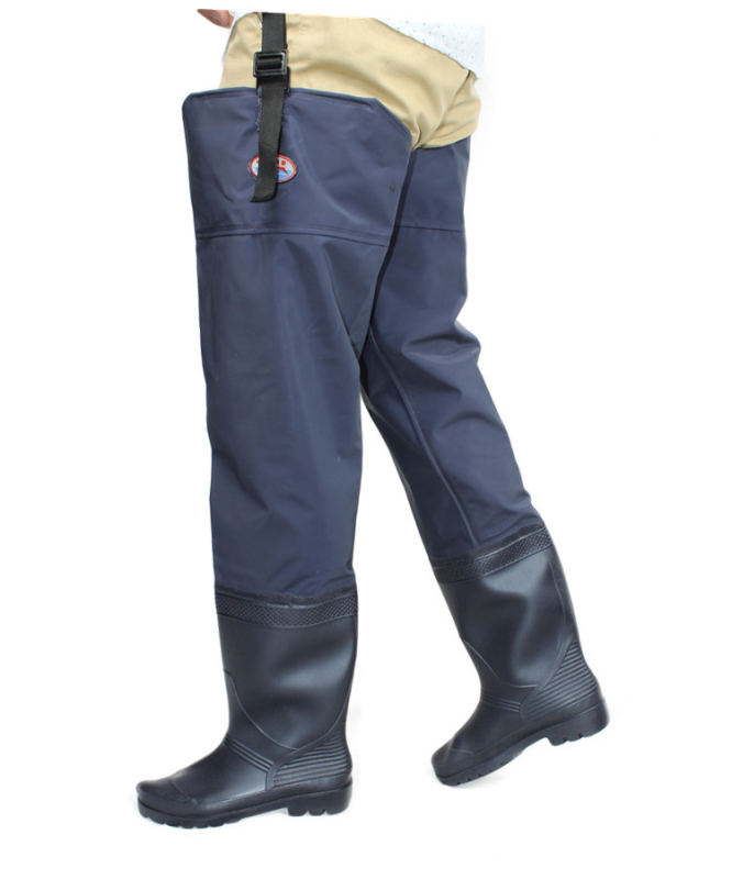 Cizme de ploaie din PVC, până la genunchi, pentru adulți, unisex, rezistente la uzură