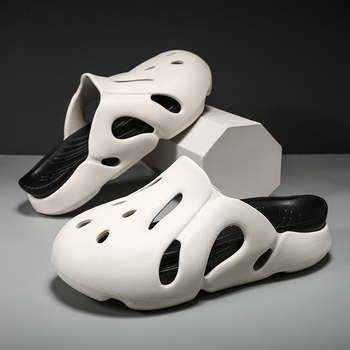 Muške Baotou protuklizne papuče za dom i van – EVA gornji dio i đon, Injection tehnologija, zatvaranje Baotou, Za muškarce