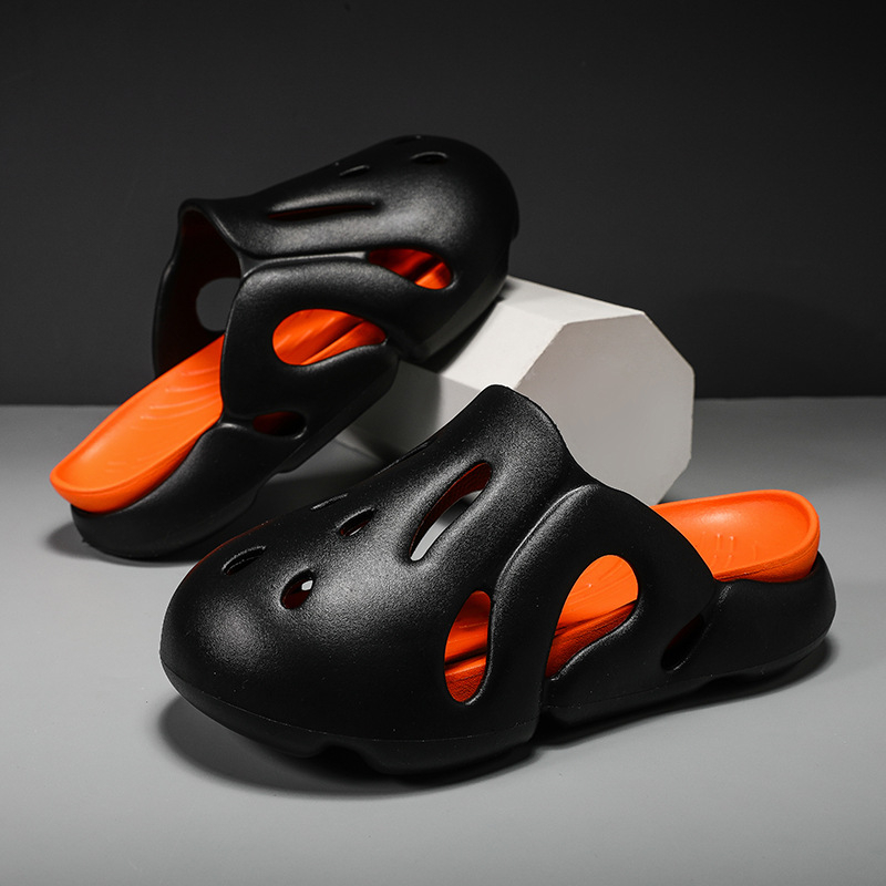 Muške Baotou protuklizne papuče za dom i van – EVA gornji dio i đon, Injection tehnologija, zatvaranje Baotou, Za muškarce