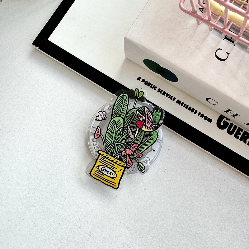 Stalak za telefon s cartoon dizajnom, plastičan, univerzalni model