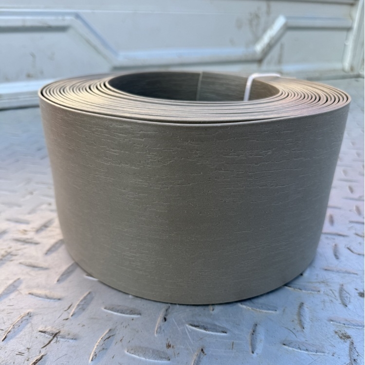 Ornamente de grădină cu textură imitând lemnul, separator în formă de L din plastic îngroșat pentru grădină și alei