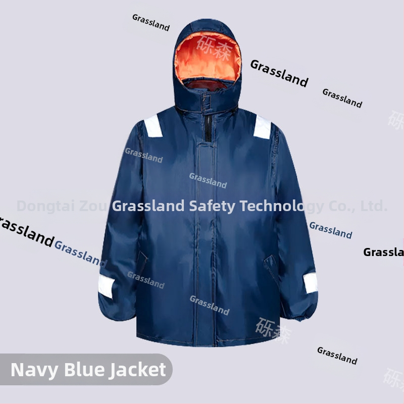 Pomorska radna odjeća s izolacijom i dugim rukavima; model BNY; marka Random brand; obrada: Podrška