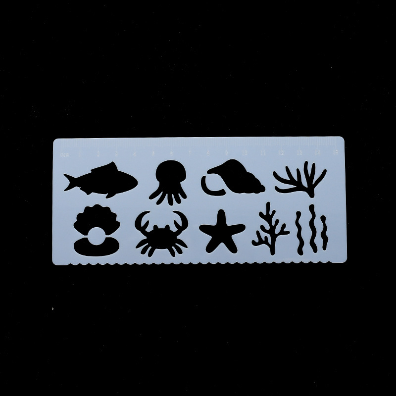 PET кухи шаблони за дневник и скрапбук – шаблони за буквено изрязване и мандала