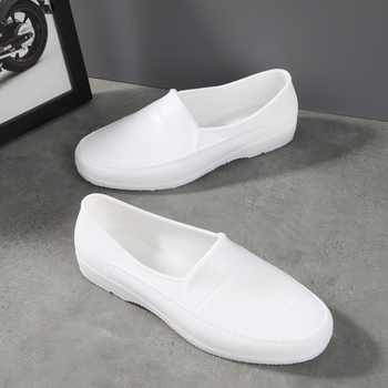 Ghete de ploaie universale din plastic pentru șantiere, înălțime la gleznă, antiderapante, rezistente la uzură, absorbție a șocurilor