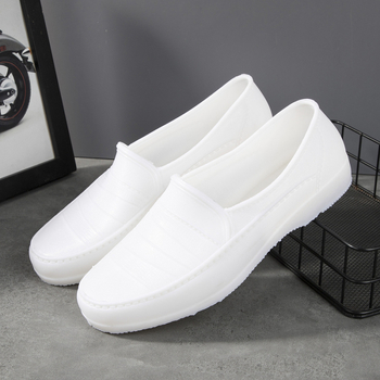 Ghete de ploaie universale din plastic pentru șantiere, înălțime la gleznă, antiderapante, rezistente la uzură, absorbție a șocurilor