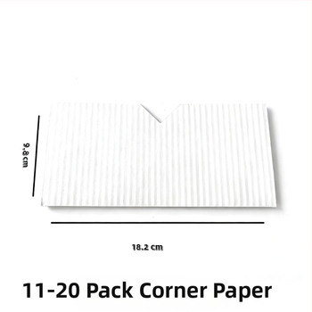 L-tvarovaný rohový ochranný papierový rámový štít pre kaligrafiu a tradičné čínske maľby