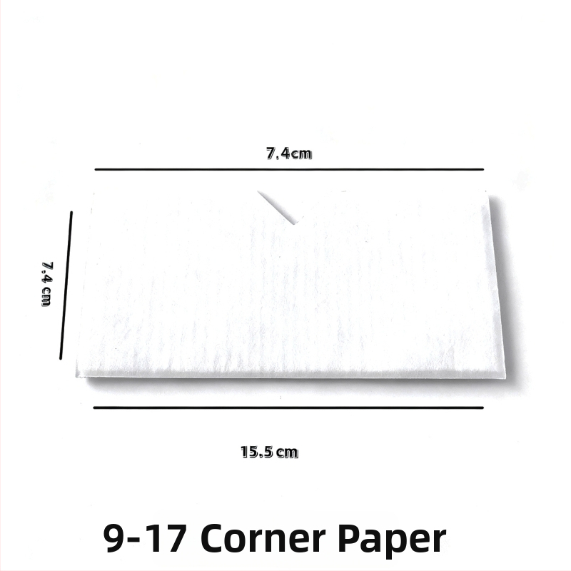 L-tvarovaný rohový ochranný papierový rámový štít pre kaligrafiu a tradičné čínske maľby