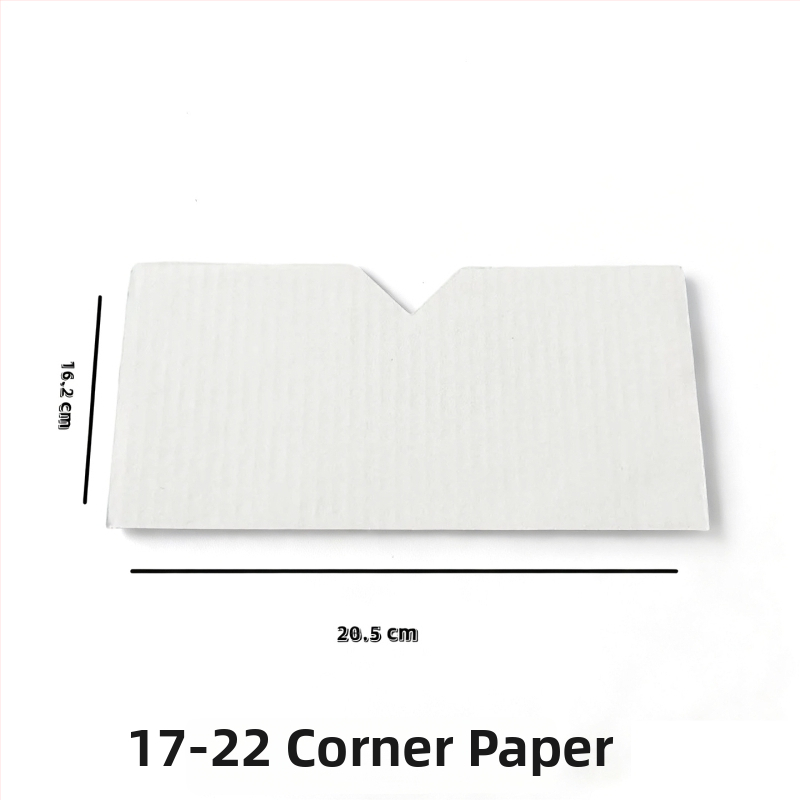 L-tvarovaný rohový ochranný papierový rámový štít pre kaligrafiu a tradičné čínske maľby