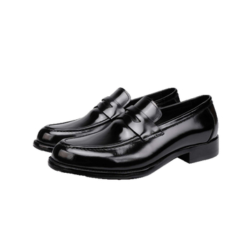 Cordovan muške poslovne cipele na slip-on, kožna potplata, okrugli nos, podstava od kravlje kože, Goodyear šav