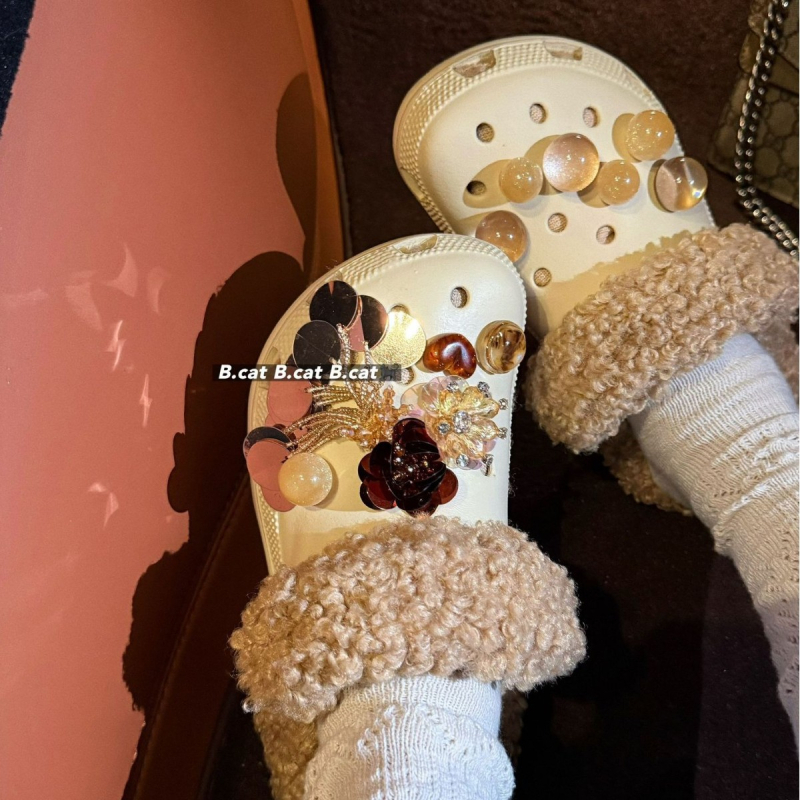 Accesoriu pentru pantofi cu cataramă în formă de floare pentru pantofi perforați — set model; stil fashion european și american; potrivit pentru alte tipuri de pantofi; pentru toate anotimpurile