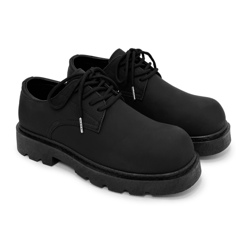 Kožne Derby cipele s debelim potplatom - muškarci, PU gornji dio, gumeni potplat