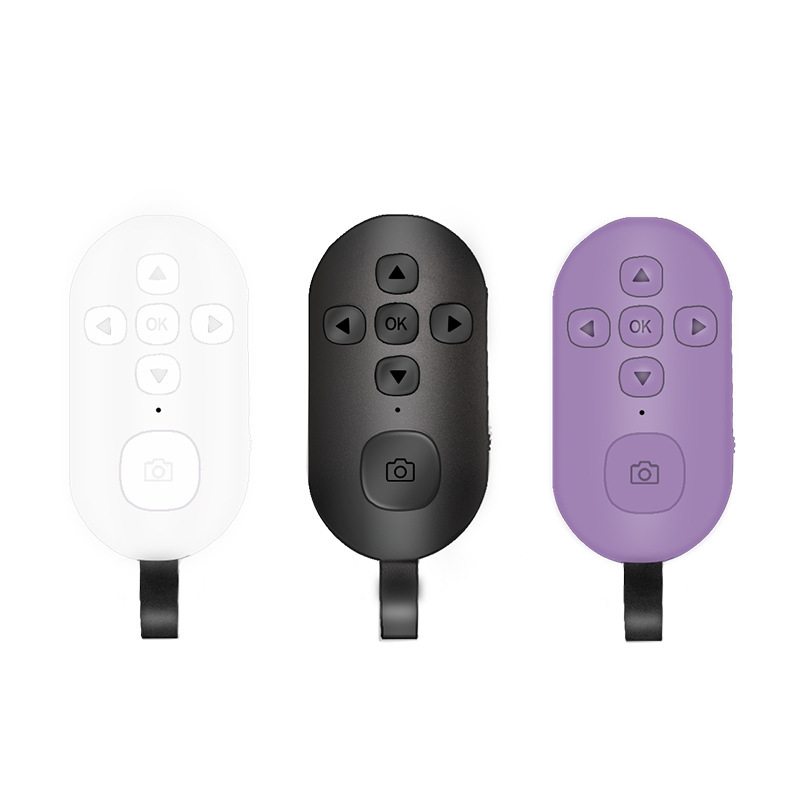 Bluetooth diaľkové ovládanie s posúvaním strán a selfie jedným tlačidlom — DY08, 200mAh, USB-C, dosah 15 m, matný ABS, kompatibilný s Android/iOS