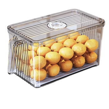 Хладилна кутия за съхранение – органайзер за зеленчуци и кнедли, пластмаса с хранителен клас, предназначена за фризер, съхранение на яйца