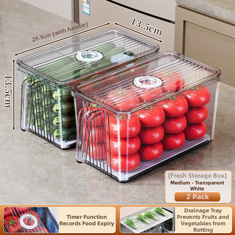 Хладилна кутия за съхранение – органайзер за зеленчуци и кнедли, пластмаса с хранителен клас, предназначена за фризер, съхранение на яйца