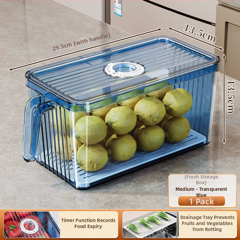 Хладилна кутия за съхранение – органайзер за зеленчуци и кнедли, пластмаса с хранителен клас, предназначена за фризер, съхранение на яйца