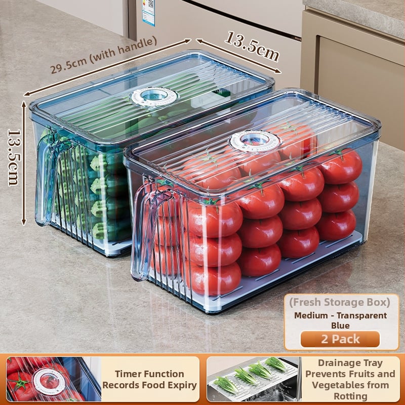 Хладилна кутия за съхранение – органайзер за зеленчуци и кнедли, пластмаса с хранителен клас, предназначена за фризер, съхранение на яйца