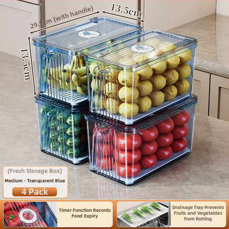 Хладилна кутия за съхранение – органайзер за зеленчуци и кнедли, пластмаса с хранителен клас, предназначена за фризер, съхранение на яйца