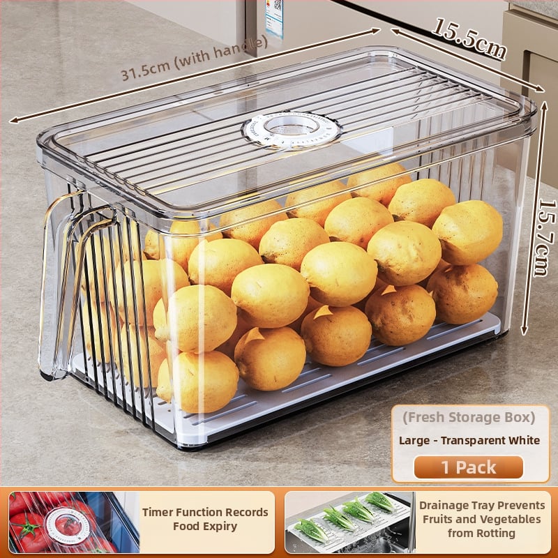Хладилна кутия за съхранение – органайзер за зеленчуци и кнедли, пластмаса с хранителен клас, предназначена за фризер, съхранение на яйца