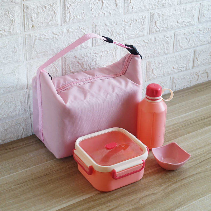 Σετ κουτιών γεύματος για ταξίδι — μινιμαλιστικός ορθογώνιος σχεδιασμός, χωρητικότητας 1–2L, υλικό πλαστικό + 304 ανοξείδωτος χάλυβας, κατάλληλο για φούρνο μικροκυμάτων