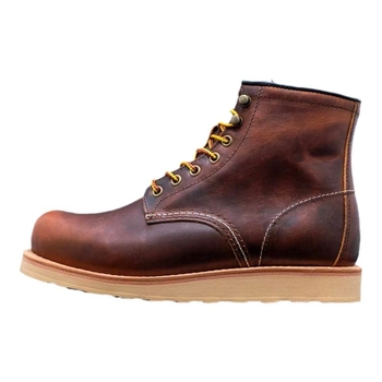Radne čizme od kože najvišeg sloja, Goodyear potplata, prirodna koža uložak, retro stil