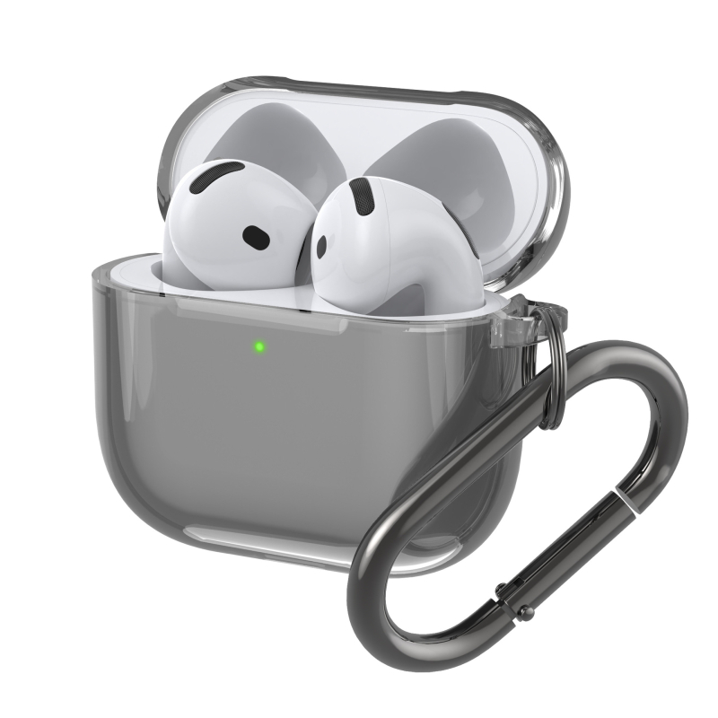 Carcasă AirPods 4 - TPU transparent, Turnare prin injecție, Universal (Model: 34286993258)