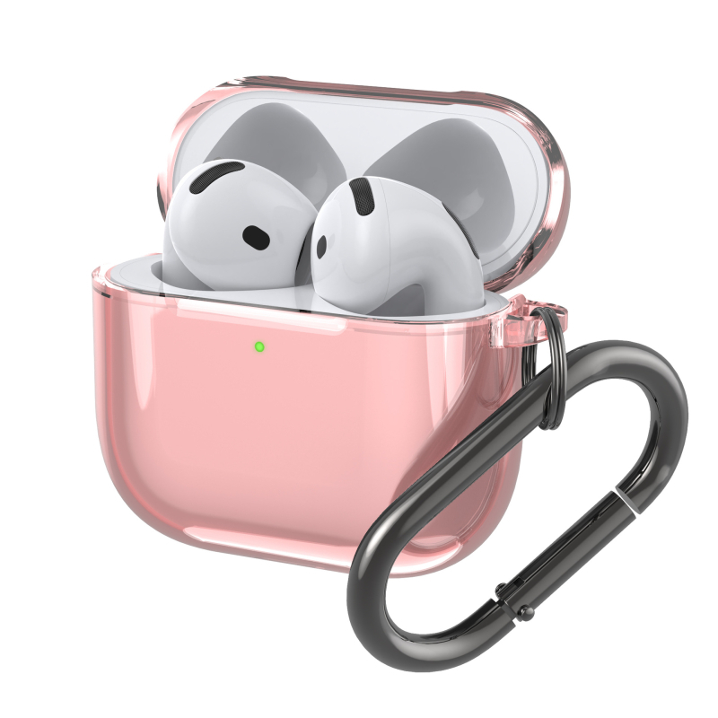 Carcasă AirPods 4 - TPU transparent, Turnare prin injecție, Universal (Model: 34286993258)