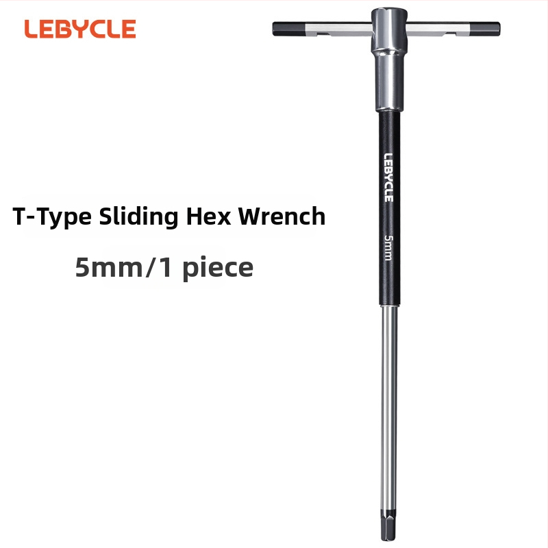Lebycle kľúč s T-tvarou a posuvnou tyčou pre horské a cestné bicykle