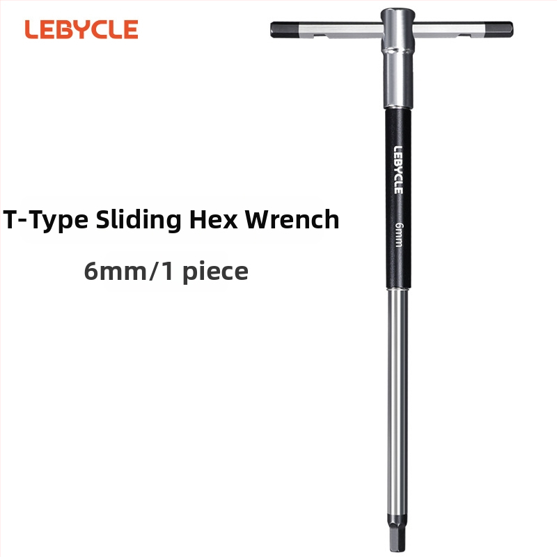Lebycle kľúč s T-tvarou a posuvnou tyčou pre horské a cestné bicykle