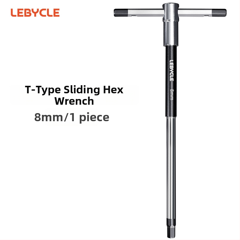 Lebycle kľúč s T-tvarou a posuvnou tyčou pre horské a cestné bicykle