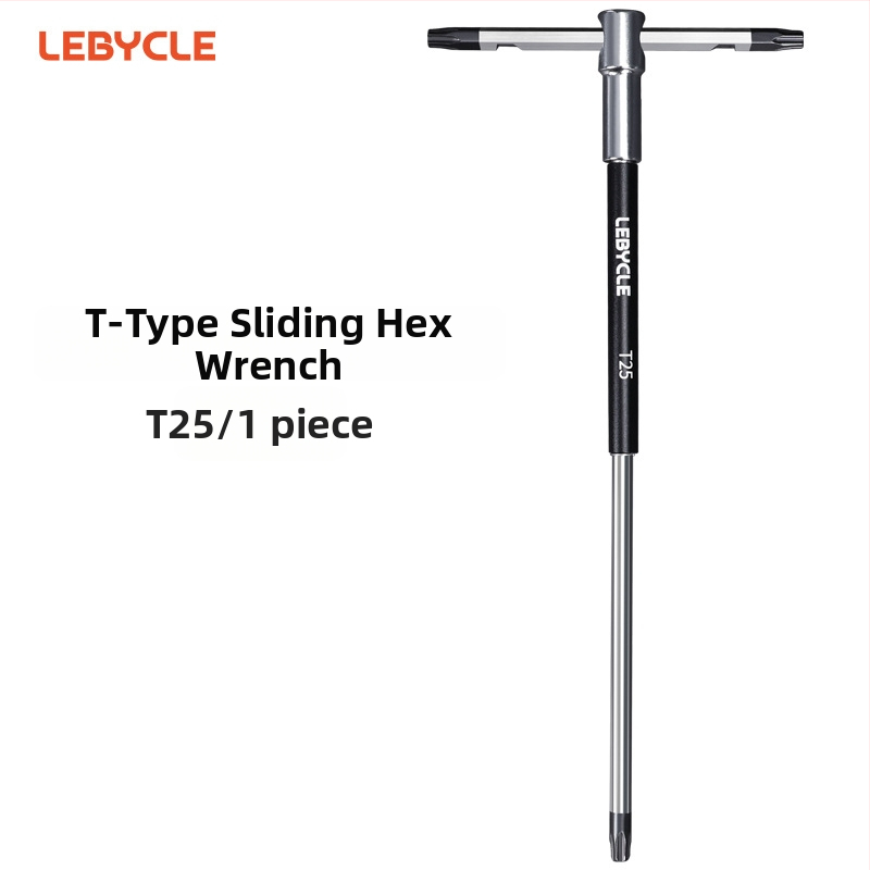 Lebycle kľúč s T-tvarou a posuvnou tyčou pre horské a cestné bicykle