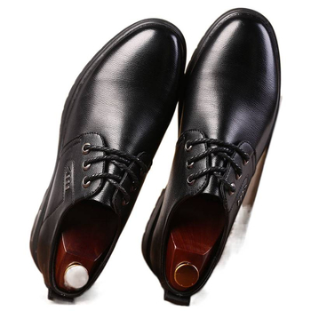 Мъжки кожени обувки за делово и ежедневие, горна част микрофибърна кожа, подметка гума, анти-плъзгане, износоустойчиви, вътрешност и стелка микрофибър, стил: свободно време, лоуфърс