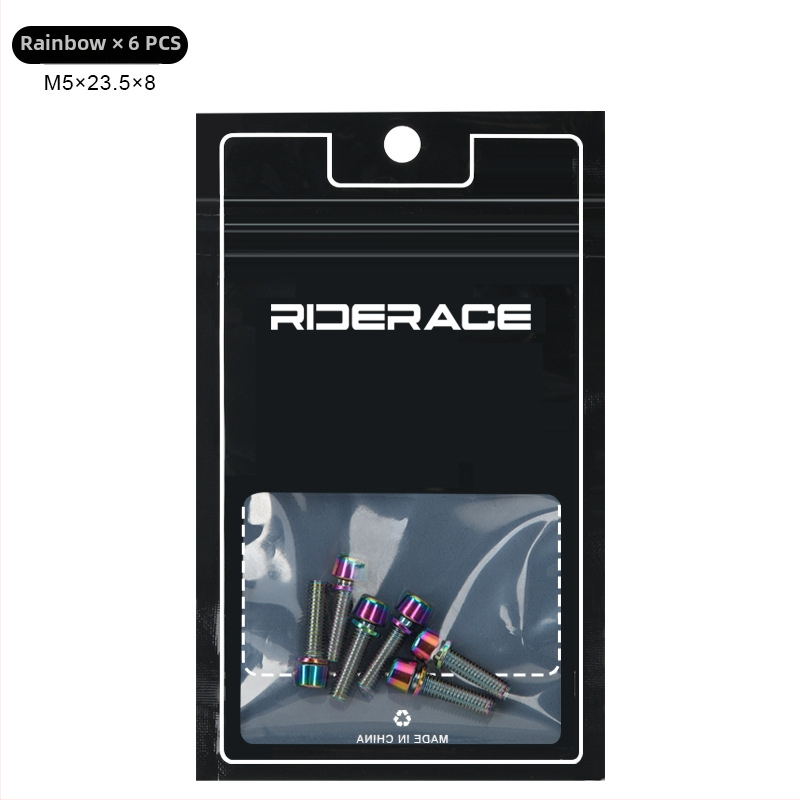 Skrutky na riadidlá bicykla Riderace RR9765 (Kovové • Riderace • RR9765)