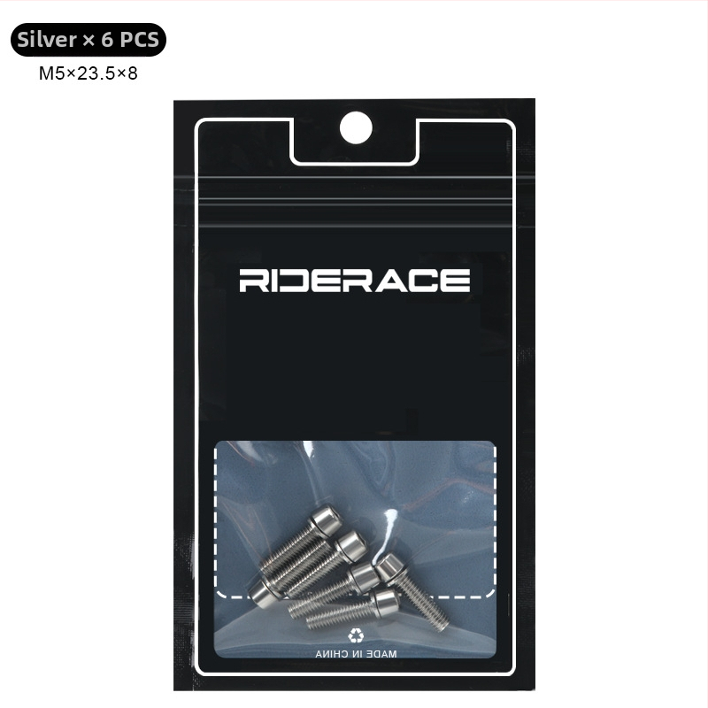 Skrutky na riadidlá bicykla Riderace RR9765 (Kovové • Riderace • RR9765)