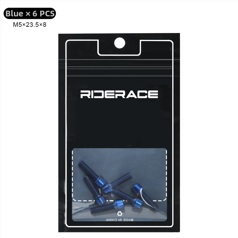 Skrutky na riadidlá bicykla Riderace RR9765 (Kovové • Riderace • RR9765)