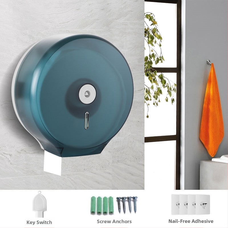 Sith Bathroom Zidni veliki kutija za toaletni papir, PP materijal, model 601A, vodootporna, višenamjenska