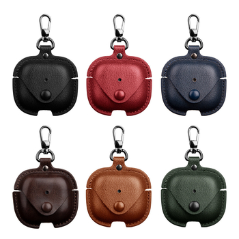 Kožni zaštitnik za AirPods 4. generacije, mekano kućište otporno na padove za Bluetooth slušalice