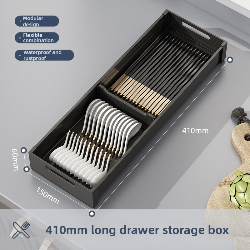 Polica za odvodnjavanje zdjela s ladicom, DARXINEE/Dahini, moderan stil, kuhinjski rega za skladištenje